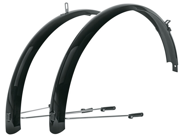 SKS Bluemels Basic 24" Skjermsett Sort, 53 mm, For 1.2"-1.8" dekk 