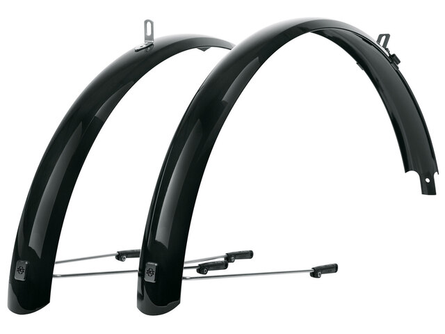 SKS Bluemels Basic 24" Skjermsett Sort, 60 mm, For 1.6"-2.1" dekk 