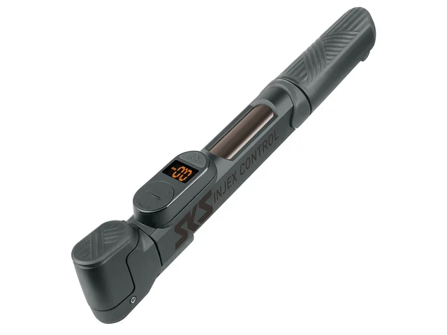 SKS Injex Control Digi minipumpe Presta, schrader, dunlop, 10 bar, 136 g 