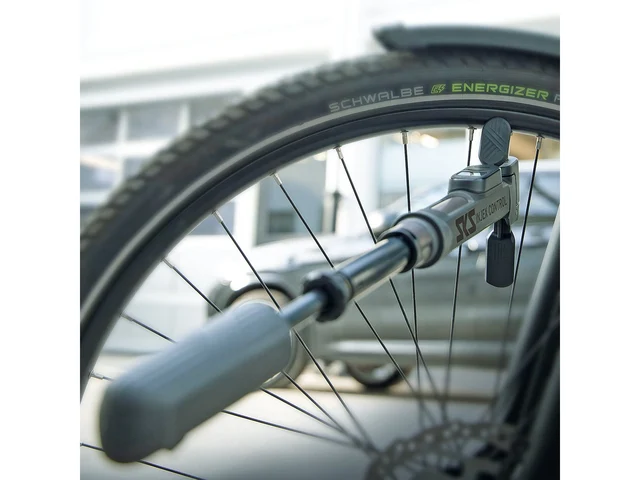 SKS Injex Control Digi minipumpe Presta, schrader, dunlop, 10 bar, 136 g 