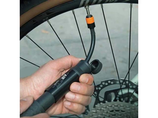 SKS Airflex Explorer Clik Tek minipumpe Presta, schrader, dunlop, 5 bar, 136 g 