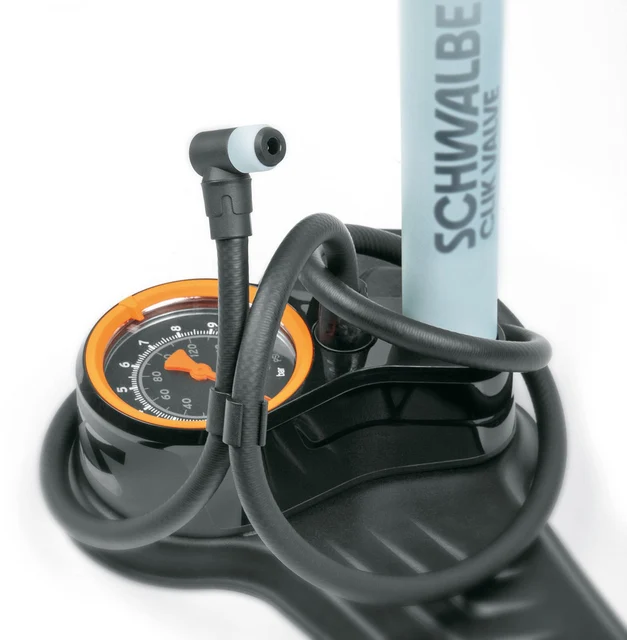 SKS Air-X-Plorer 10.0 Golvpump Clik ventil, 10 bar 
