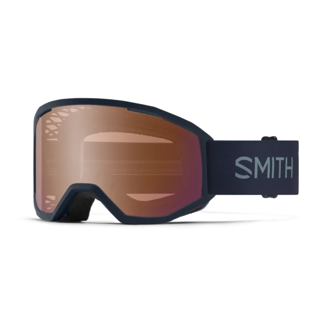 Smith Loam MTB Goggles Midnight Navy/Contrast Rose Flash AF 