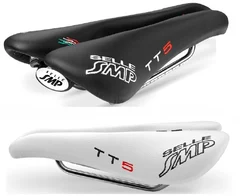 Selle SMP TT5 Tempo/Bane Sete Sort, 251 x 141mm, 369 gram