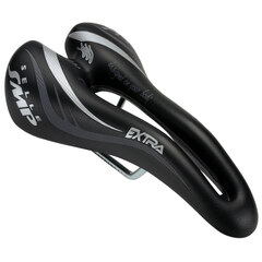 Selle SMP Extra Sete Sort, 140x274 mm, stål rails, 395 gram