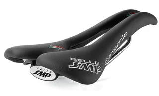 Selle SMP Dynamic Sete Sort, 138x274 mm, st&#229;l rails, 260 gram