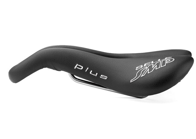 Selle SMP Plus Herre Sete Sort, 159x279 mm, stål rails, 360 gram 