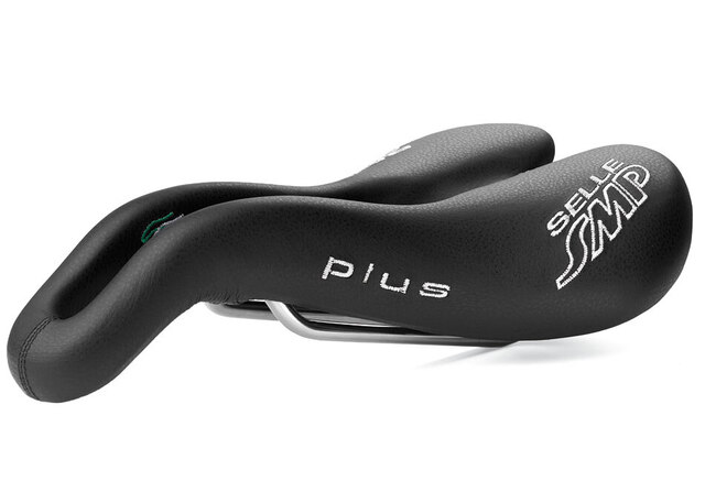 Selle SMP Plus Herre Sete Sort, 159x279 mm, stål rails, 360 gram 