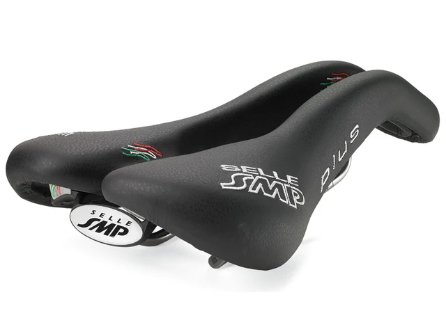 Selle SMP Plus Herre Sete Sort, 159x279 mm, stål rails, 360 gram 