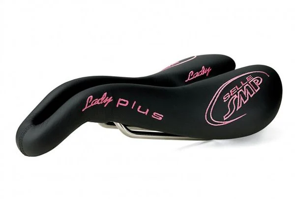 Selle SMP Plus Damsadel Svart, 159x279mm, stålrails, 360g 