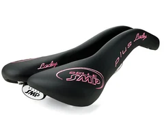 Selle SMP Plus Damsadel Svart, 159x279mm, st&#229;lrails, 360g