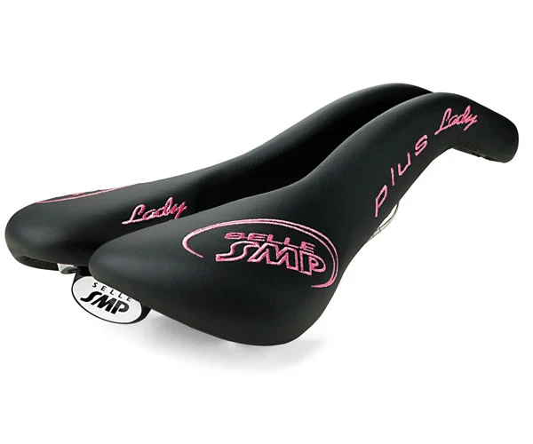 Selle SMP Plus Damsadel Svart, 159x279mm, stålrails, 360g 