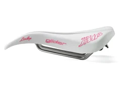 Selle SMP Glider Lady Sete Hvit, 136x266 mm, St&#229;l rails, 270 gram