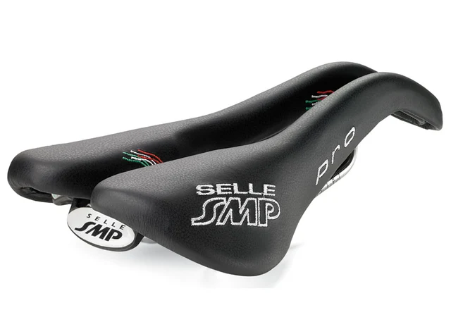 Selle SMP PRO Sete Sort, 148x278 mm, Stål rails, 320 gram 