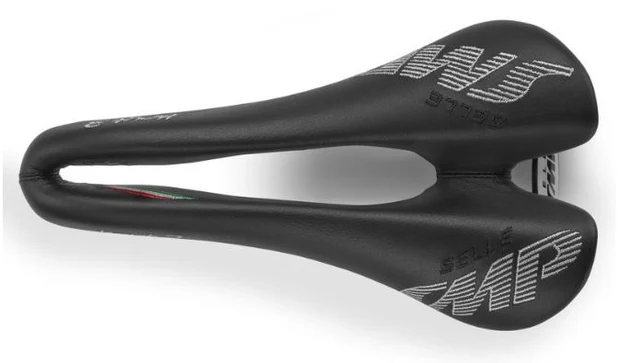 Selle SMP Kryt3 Cykelsadel Svart, 245 x 132mm, Stålrails, 300g 
