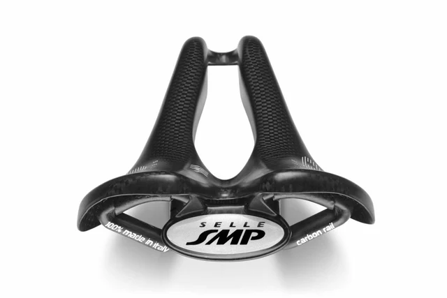 Selle SMP Full Carbon Sykkelsete Sort, 129x263 mm, 130 g 
