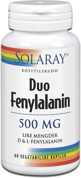 Solaray Duo Fenylalanin Aminosyrer Smertestillende ved ømme muskler og ledd