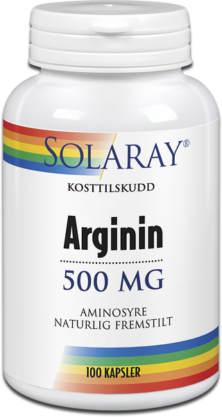 Solaray Arginin Aminosyrer For økt muskelmasse og immunforsvar!
