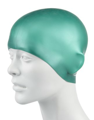 Speedo Silicone Cap Junior Badehette Blå, 6-12 år 