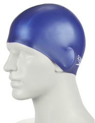 Speedo Silicone Cap Junior Badehette Blå, 6-12 år