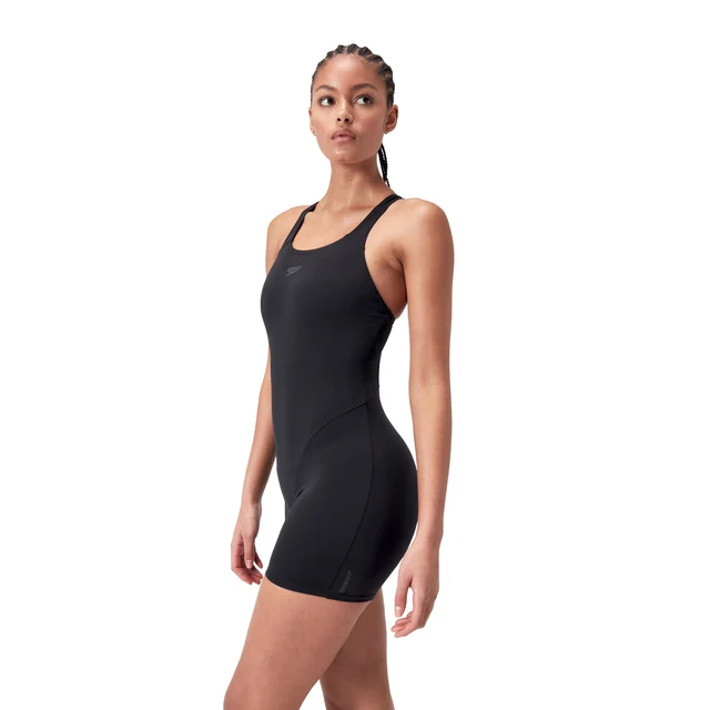 Speedo Endurance+ Legsuit Svømmedrakt Sort, Str. 46 