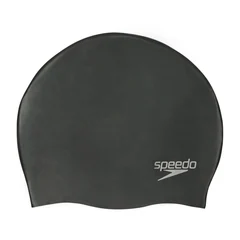 Speedo Silicone Cap Badehette Black, One Size