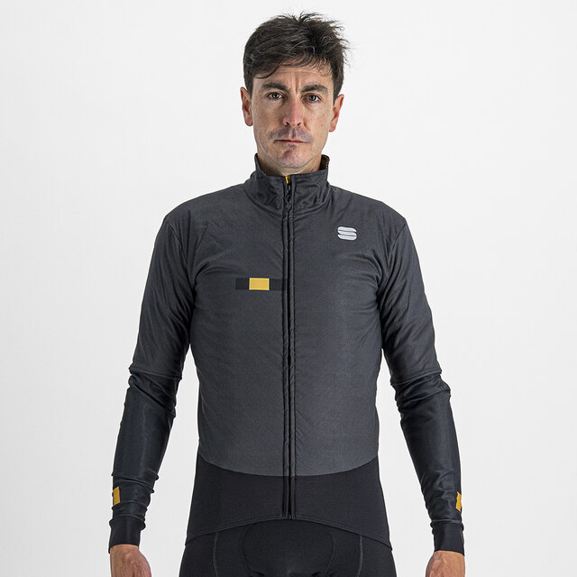 Sportful Bodyfit Pro Sykkeljakke Black Gold, Str. XL 