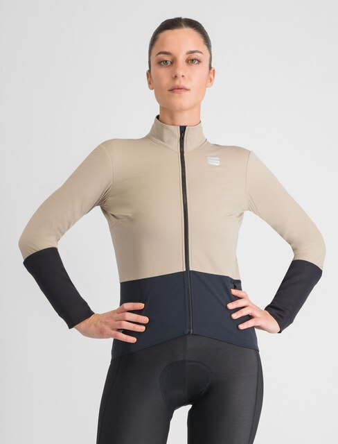 Sportful Total Comfort Dam Cykeljacka Ice, Str. L 