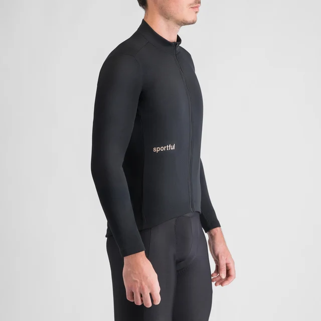 Sportful Classic Thermal Sykkeltrøye Black, Str. XL 