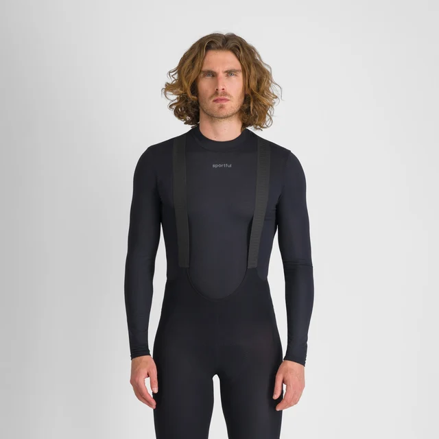 Sportful Merino Tee LS Undertrøye Black, Str. XXL 