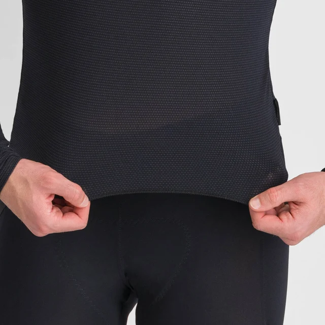 Sportful Merino Tee LS Undertrøye Black, Str. XXL 