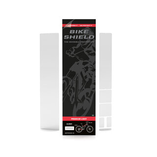 Sportscover Bikeshield Premium Light Transparent, 7 delar