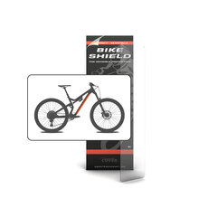 Sportscover Bikeshield Tube Shield  M Transparent, 500 x 94 mm