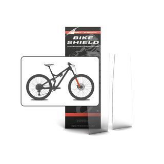 Sportscover Bikeshield Fork Shield Transparent, 2 stk 275 x 80 mm