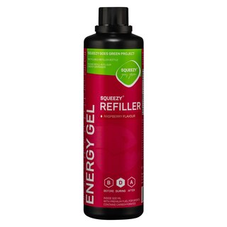 Squeezy Energy Gel Refiller Hallon, 500ml