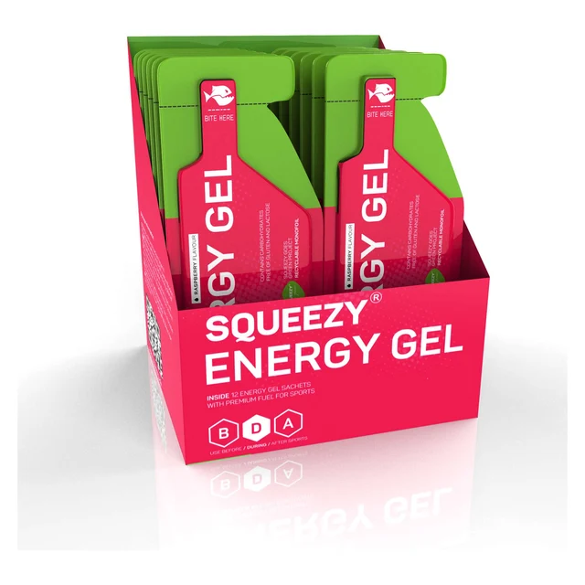 Squeezy Energy Gel Mix 12x33ml Mixed, 12x33ml 