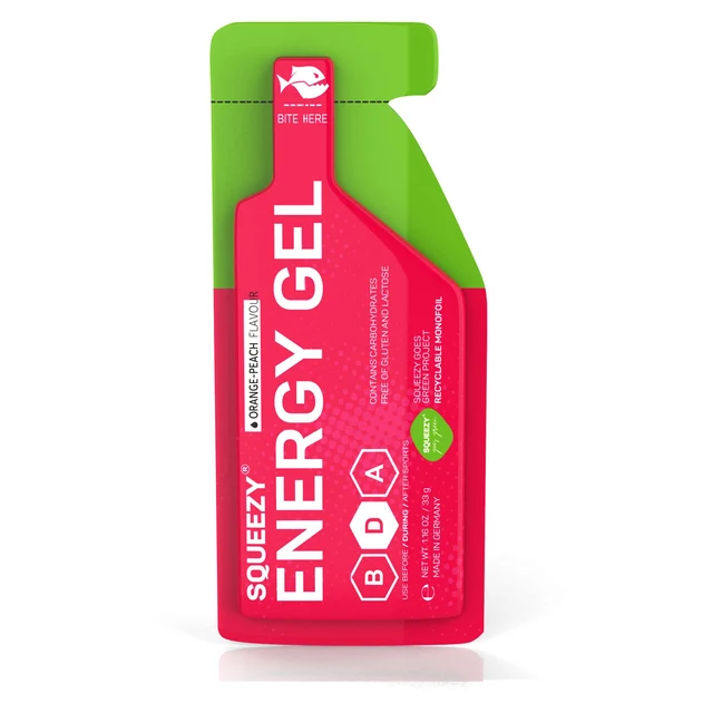 Squeezy Energy Gel 3 Pack Mix Mix, 3 x 33g 