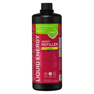 Squeezy Liquid Energy Refiller Booster Sitron + koffein, 1L