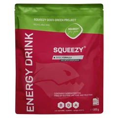 Squeezy Energy Pulver N&#248;ytral smak, 1500 gram