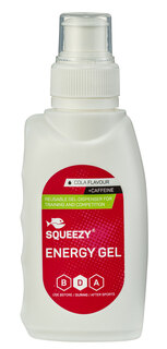 Squeezy Super Energy Gel 125 ml flaska Cola+koffein smak, 125 ml