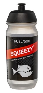 Squeezy Drikkeflaske 500 ml, transparent og miljøvennlig