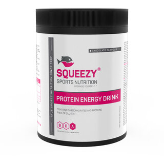 Squeezy Protein Energy Pulver Sjokoladesmak, 650 gram