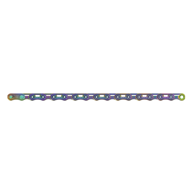 Sram Red E1 Flattop 12s 114L Kedja Rainbow, w/Powerlock 