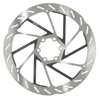 Sram HS2 180 mm Bremseskive S&#248;lv, 180 mm, 6-Bolt, Rundet kant