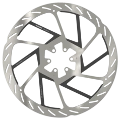 Sram HS2 220 mm Bremseskive S&#248;lv, 220 mm, 6-Bolt, Rundet kant