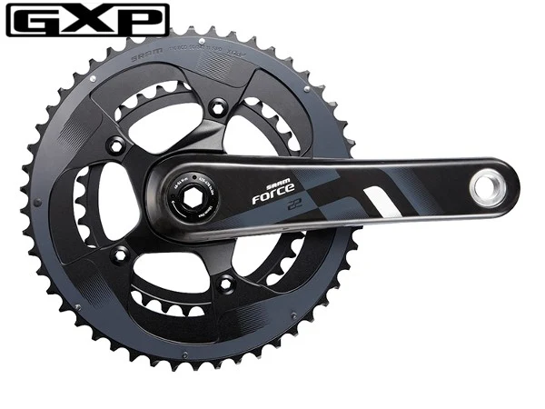 Sram Force22 GXP Kranksett 172.5 mm, 53/39T, 11-delt, 130 BCD 