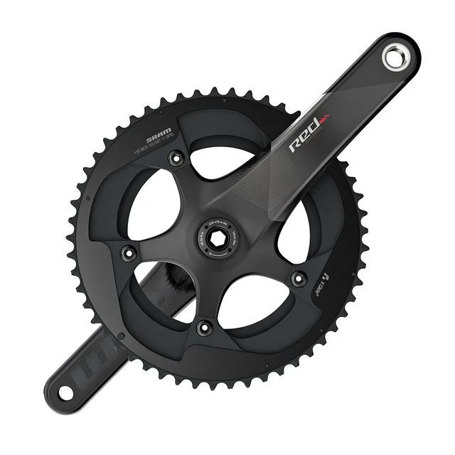 Sram Red Yaw BB30 Kranksett Sort, 175 mm, 53/39T 