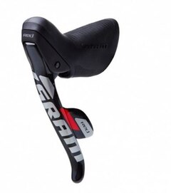 Sram Red 2-Delt Venstre Girhendel Sort, Carbon, Venstre