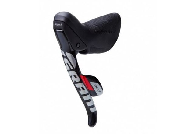 Sram Red 2-Delt Venstre Girhendel Sort, Carbon, Venstre 