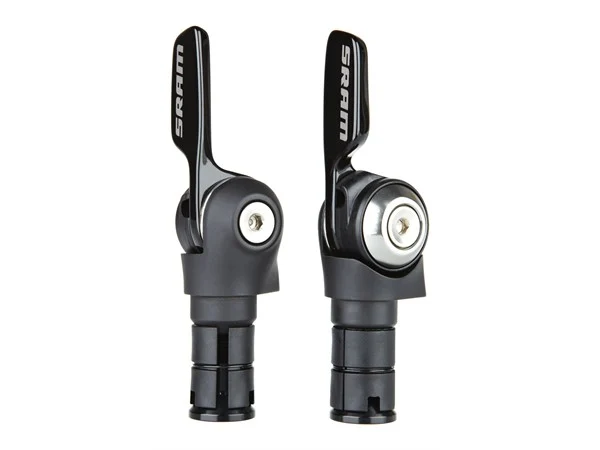 Sram SL500 Aero Temposkiftere Sort, Sett, Alu, 2 x 10-Delt 